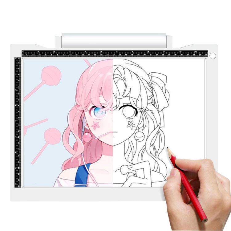 A4-19 6.5W Three Level of Brightness Dimmable A4 LED Drawing Sketchpad Light Pad with USB Cable HoMEdemic™