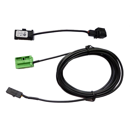 Car Bluetooth Phone Microphone Cable Wiring Harness for Volkswagen RCD510 RNS315, Cable Length: 4m, For Volkswagen HoMEdemic™