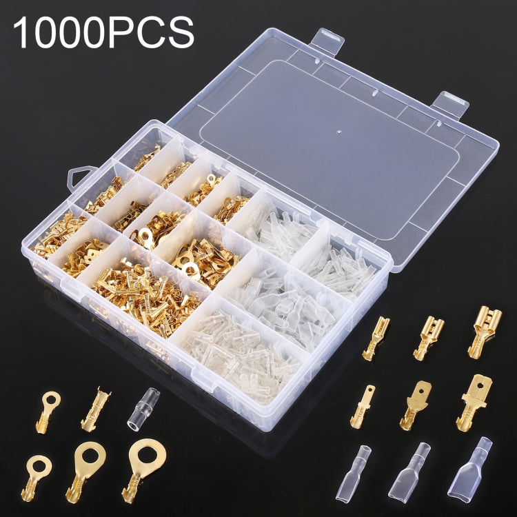 1000 in 1 Cable Spade Plug Connector DIY Terminal Connectors, 1000 in 1 HoMEdemic™