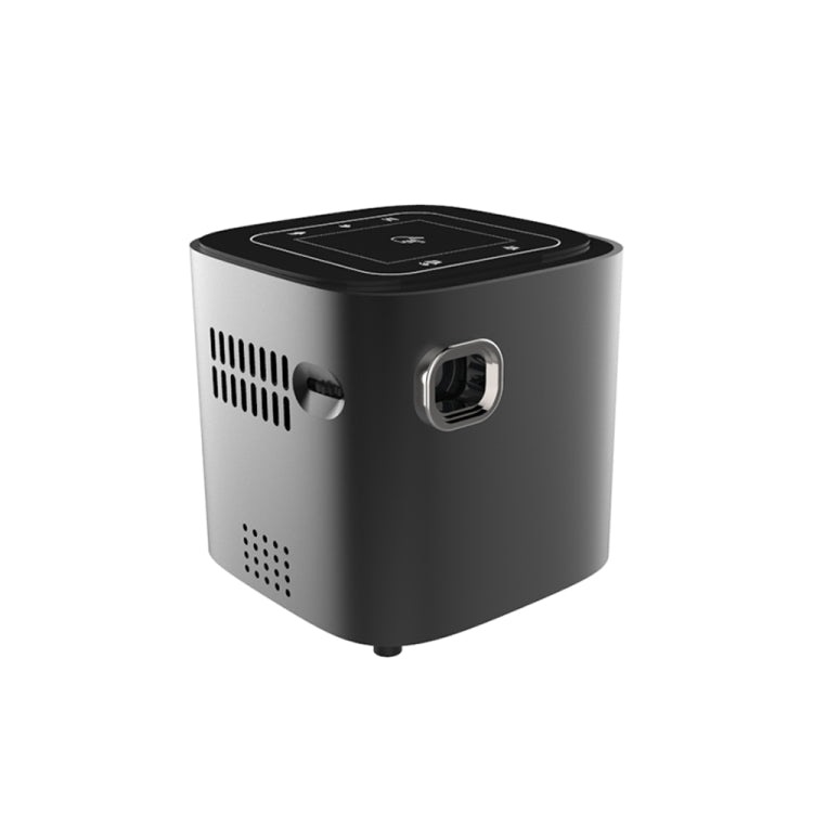 WEJOY DL-S12 Mini Portable 50 ANSI Lumens DLP Smart Projector with Remote Control & Holder, Android 7.1.2, 2GB DDR3+16GB, RK3128 Quad Core ARM Cortex-A7 up to 1.2GHz, Support WiFi / USB / Audio OUT / DC IN HoMEdemic™