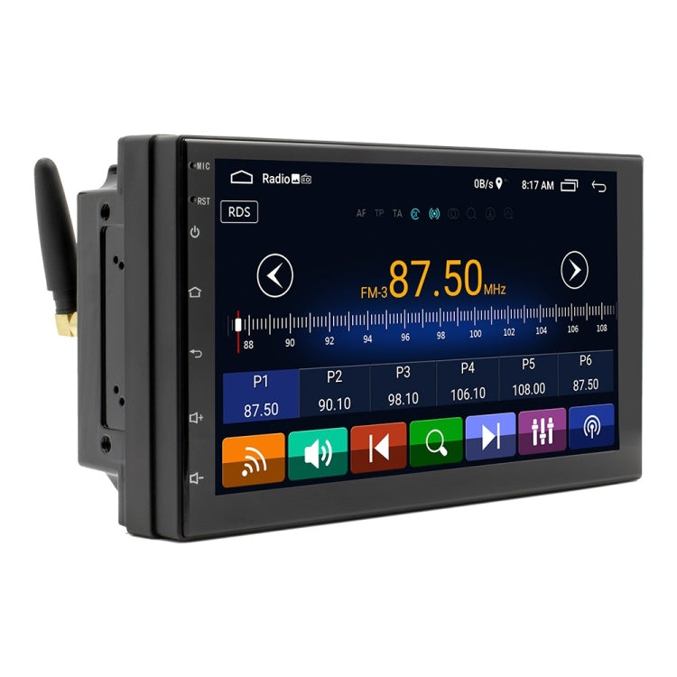 S-072A 7 inch IPS Screen Car Android Player GPS Navigation Bluetooth Touch Radio, Support Mirror Link & FM & WIFI & Steering Wheel Control, S-072A HoMEdemic™