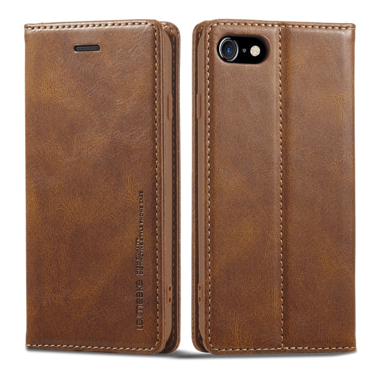 LC.IMEEKE RFID Anti-theft Leather Phone Case, For iPhone SE 2022 / SE 2020 / 8 / 7, For iPhone XS Max, For iPhone XS / X, For iPhone XR, For iPhone 8 Plus / 7 Plus, For Samsung Galaxy S21 5G HoMEdemic™