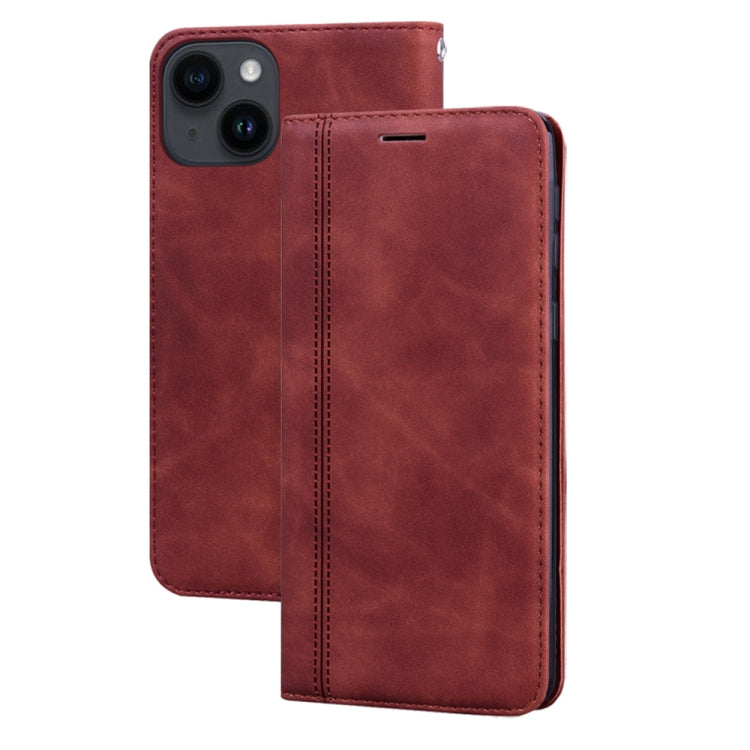 Frosted Business Magnetic Horizontal Flip PU Phone Case, For iPhone 14 Plus, For iPhone 14 Pro Max, For iPhone 14 Pro, For iPhone 14 HoMEdemic™