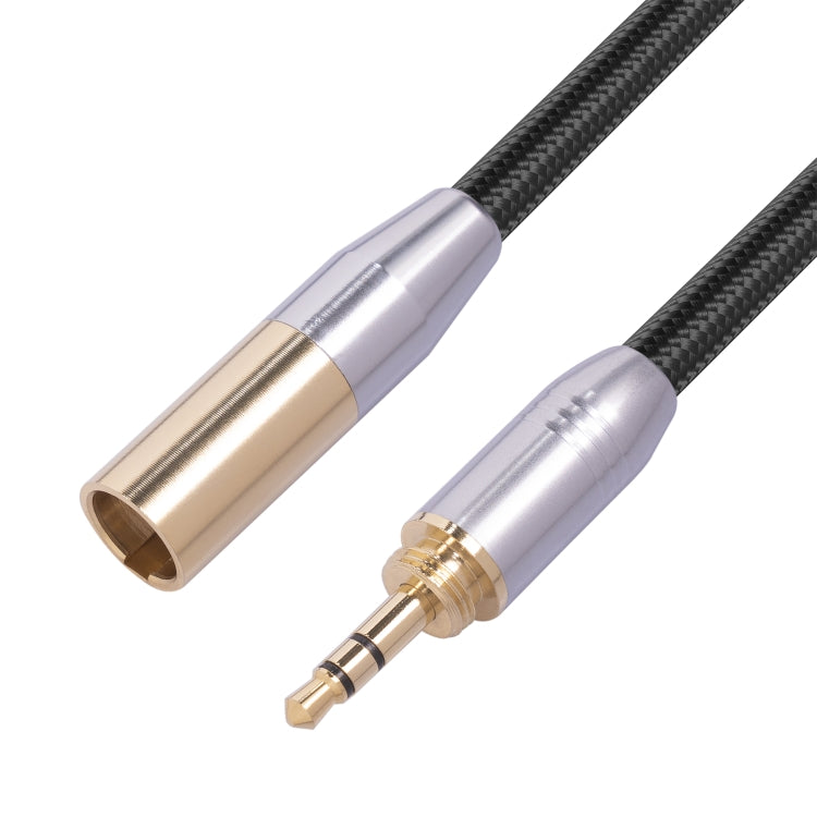 SB423M120-03 3.5mm Male to Mini XLR 3pin Male Audio Cable, Length: 30cm, 3.5mm to Mini XLR HoMEdemic™