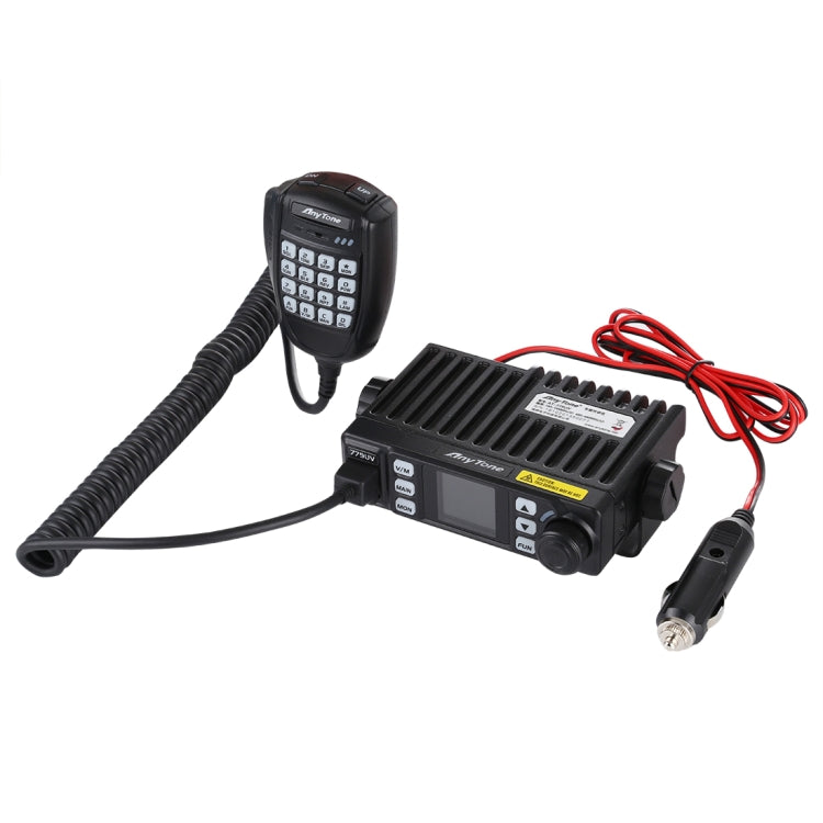 AnyTone AT-779UV Mobile Radio VHF / UHF Dual Band 200CH 25W FM Mobile Car Radio Walkie Talkie HoMEdemic™