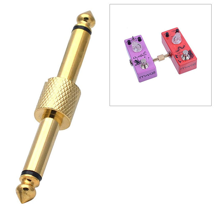 6.35mm 1/4 inch Male to Male Guitar Effect Pedal Connector Electric Pedal Board Adapter HoMEdemic™