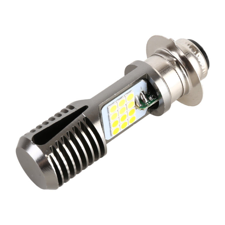 PX15D DC12V / 7.4W Motorcycle LED Headlight with 24LEDs SMD-3030 Lamp Beads, PX15D Style 2 (Yellow + White), PX15D Style 2 (White Light) HoMEdemic™