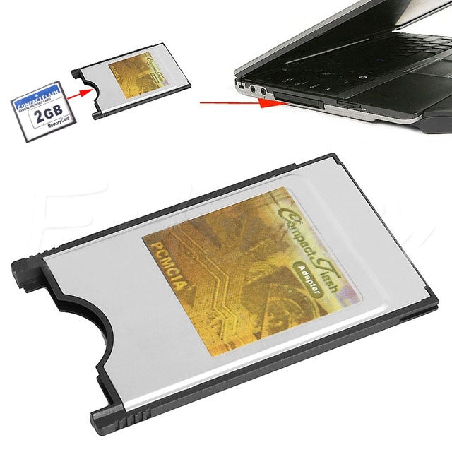 Compact Flash CF to PC Card PCMCIA Adapter Card Reader, CF to PC HoMEdemic™