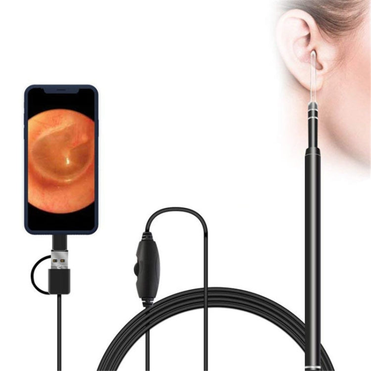 3 in 1 USB HD Digital Inspection Otoscope Ear Type Digital Endoscope Ear Wax HoMEdemic™