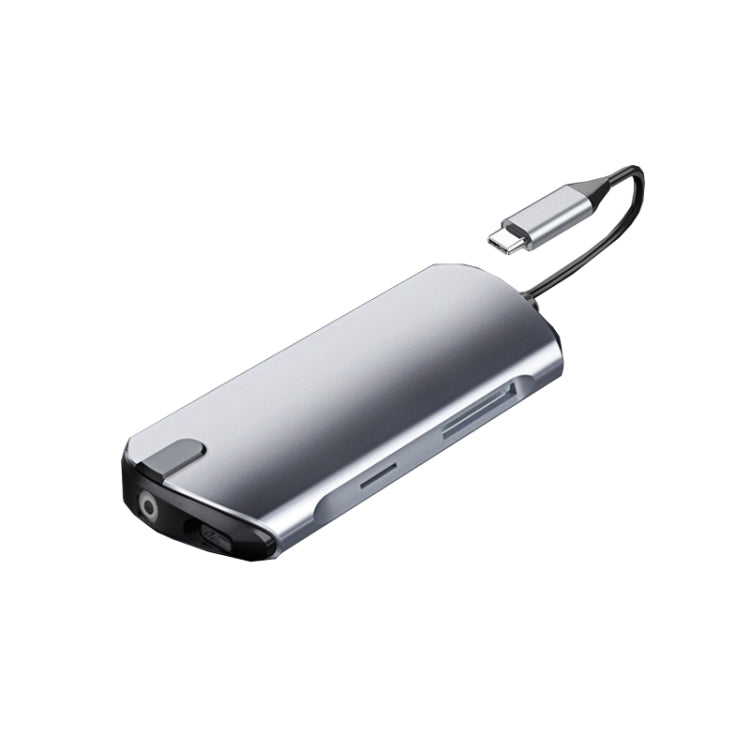 Type-C Extension Dock 8 In 1 Laptop Converter USB HUB Hub, USB HUB HoMEdemic™