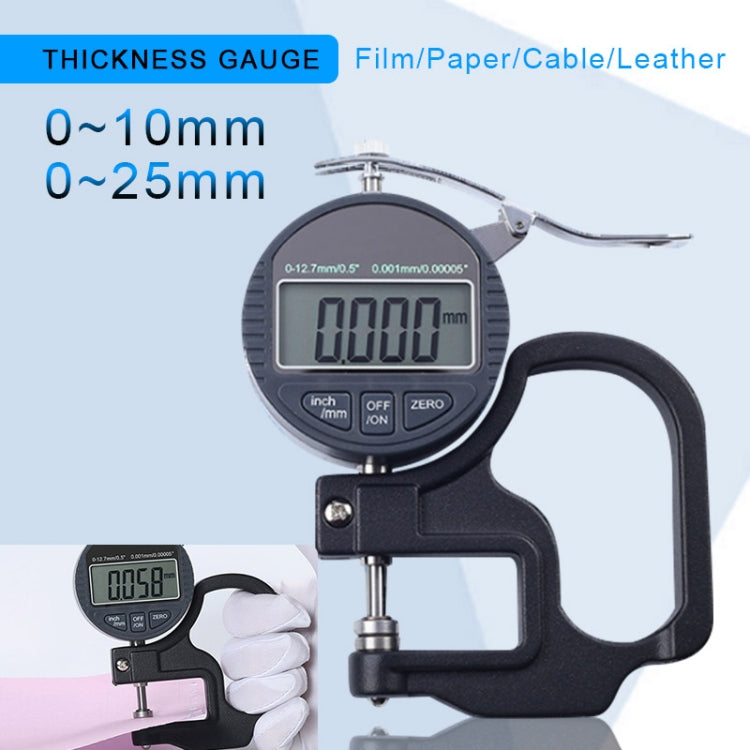 0-10mm Range Digital Display Percentage Thickness Gauge - HoMEdemic™ 