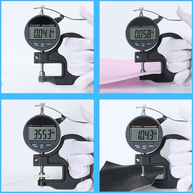 0-25mm Range 30mm Probe Digital Display Micrometer Thickness Gauge - HoMEdemic™ 