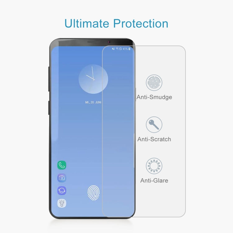 0.26mm 9H 2.5D Explosion-proof Tempered Glass Film for Galaxy S10,Screen Fingerprint Unlocking is Not Supported, Galaxy S10 - HoMEdemic™ 