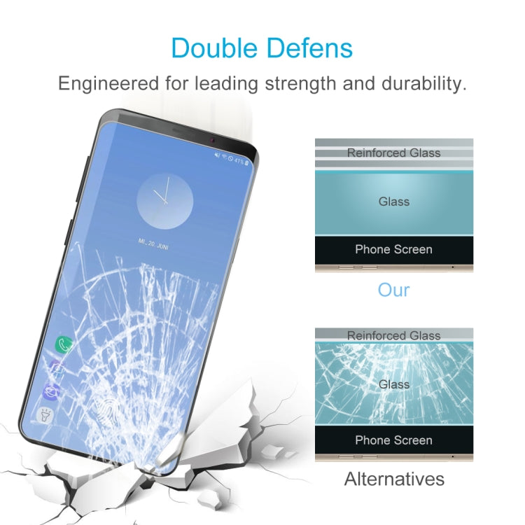 0.26mm 9H 2.5D Explosion-proof Tempered Glass Film for Galaxy S10,Screen Fingerprint Unlocking is Not Supported, Galaxy S10 - HoMEdemic™ 