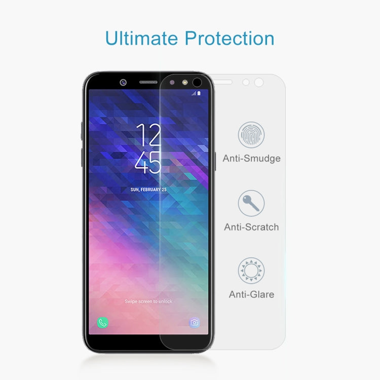 0.26mm 9H 2.5D Tempered Glass Film for Galaxy A6+ (2018), For Galaxy A6+ (2018)(1pc) - HoMEdemic™ 
