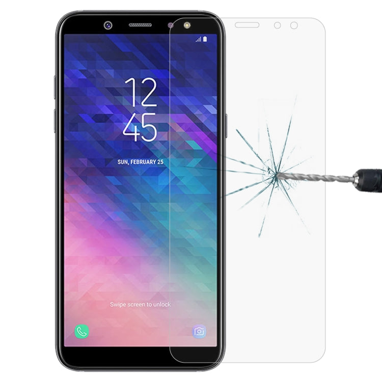 0.26mm 9H 2.5D Tempered Glass Film for Galaxy A6 (2018), For Galaxy A6 (2018)(1pc) - HoMEdemic™ 