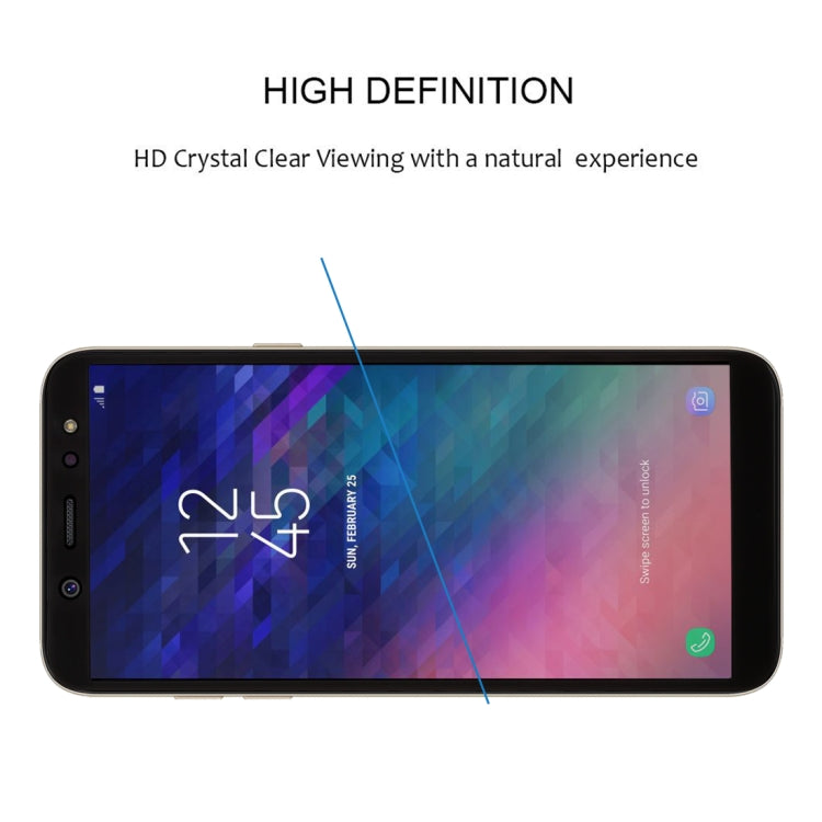 0.26mm 9H 2.5D Tempered Glass Film for Galaxy A6 (2018), For Galaxy Galaxy A6 (2018) - HoMEdemic™ 