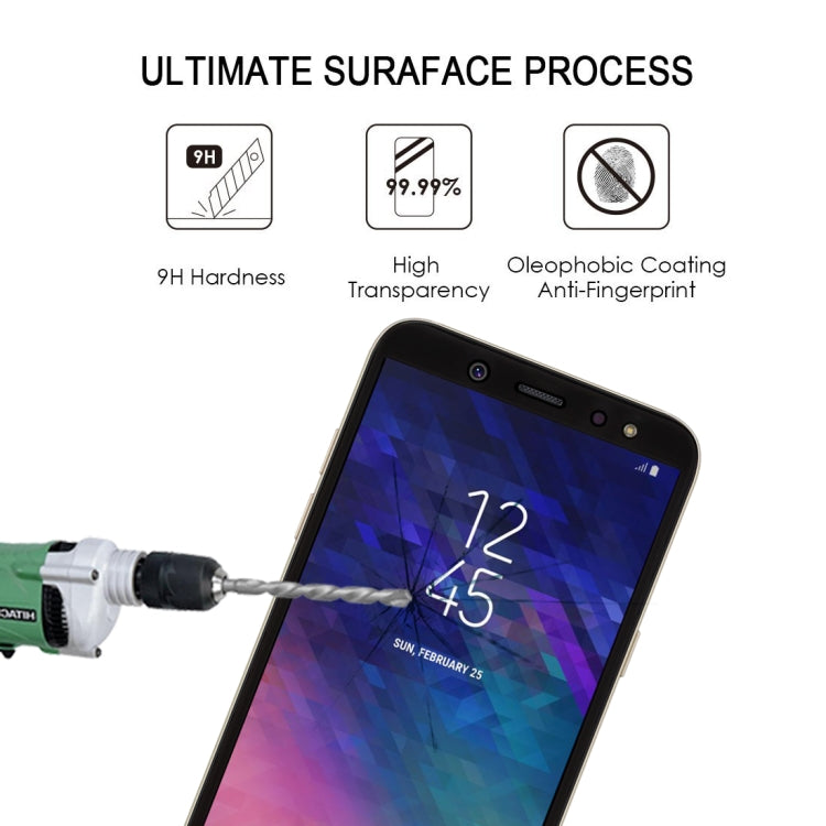 0.26mm 9H 2.5D Tempered Glass Film for Galaxy A6 (2018), For Galaxy Galaxy A6 (2018) - HoMEdemic™ 