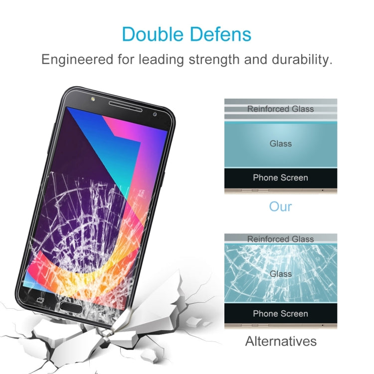 0.26mm 9H 2.5D Tempered Glass Film for Galaxy J7 Neo / J701, For Galaxy J7 Neo / J701(1 PC) - HoMEdemic™ 
