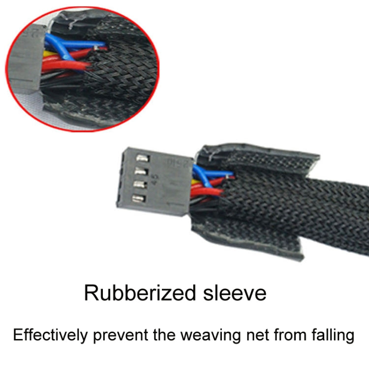 0.27m Computer PWM Temperature Control Cooling Fan Extension Cable Chassis HUB Connector(1 In 1) - HoMEdemic™ 