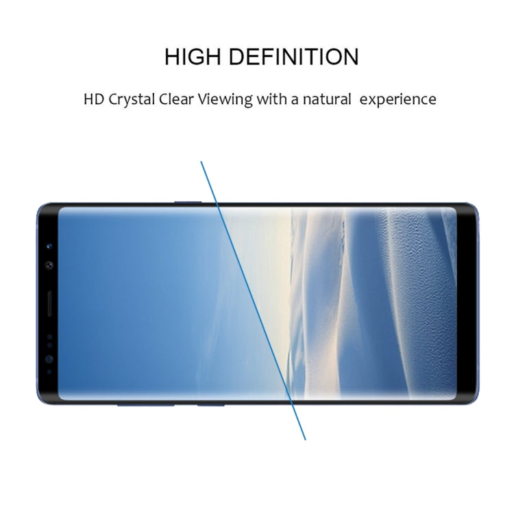 0.3mm 9H Surface Hardness 2.5D Curved Edge Full Screen Full Glue Tempered Glass Film for Galaxy Note8, For Galaxy Note8（1 PC） - HoMEdemic™ 