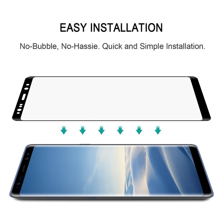 0.3mm 9H Surface Hardness 2.5D Curved Edge Full Screen Full Glue Tempered Glass Film for Galaxy Note8, For Galaxy Note8（1 PC） - HoMEdemic™ 