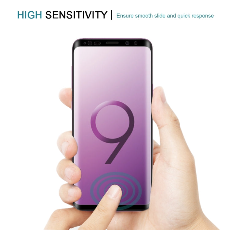 0.3mm 9H Surface Hardness 3D Curved Edge Full Screen Tempered Glass Film for Galaxy Note9 - HoMEdemic™ 