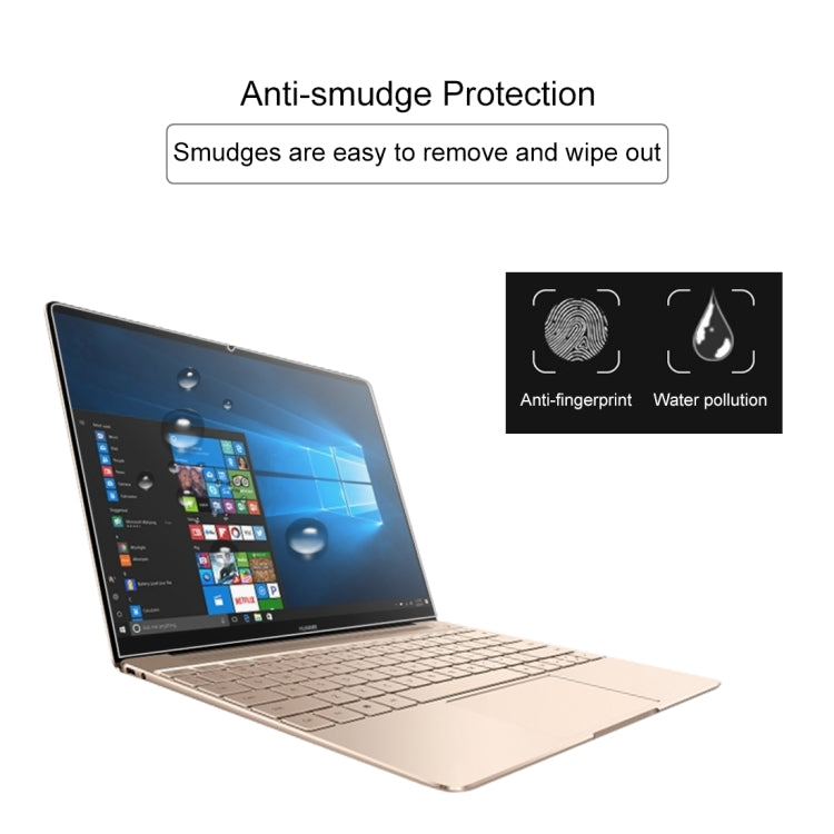 0.4mm 9H Surface Hardness Full Screen Tempered Glass Film for Huawei MateBook X 13.3 inch, MateBook X 13.3 inch - HoMEdemic™ 