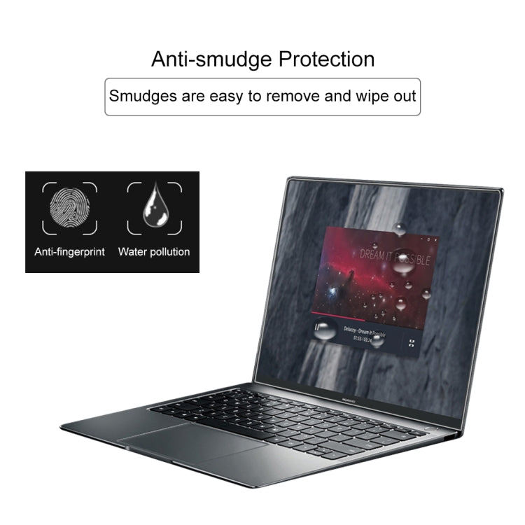 0.4mm 9H Surface Hardness Full Screen Tempered Glass Film for Huawei MateBook X Pro 13.9 inch, MateBook X Pro 13.9 inch - HoMEdemic™ 
