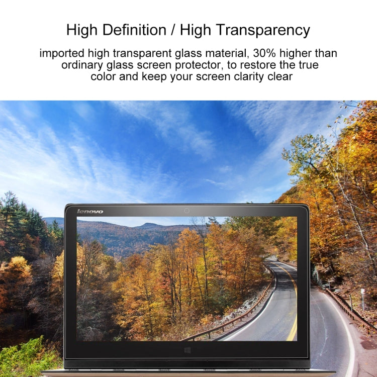 0.4mm 9H Surface Hardness Full Screen Tempered Glass Film for Lenovo YOGA 3 Pro 13.3 inch, Yoga 3 Pro - HoMEdemic™ 