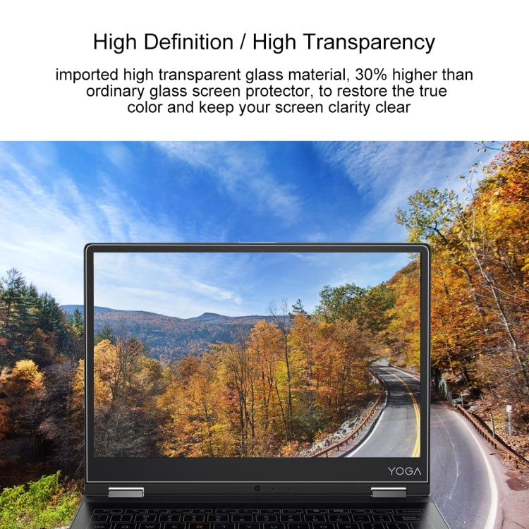 0.4mm 9H Surface Hardness Full Screen Tempered Glass Film for Lenovo YOGA A12, Yoga A12 - HoMEdemic™ 