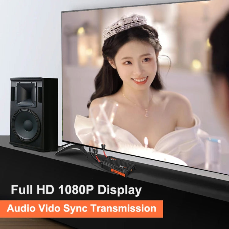 009 Pro 300m Wireless Screen Casting Video Transmitter Receiver Wireless Display Dongle Adapter(UK Plug) - HoMEdemic™ 