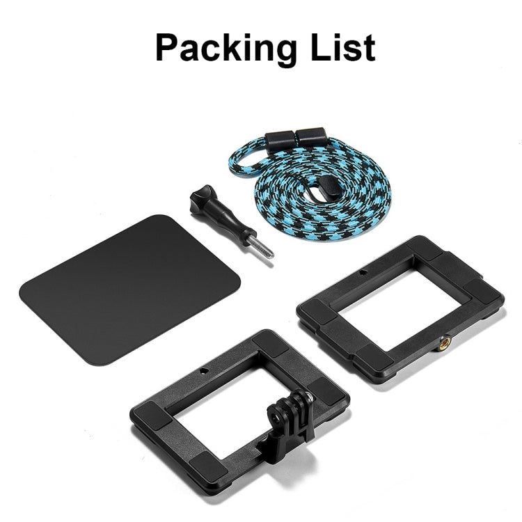 060 Outdoor Live Action Camera Magnetic Bracket with Adjustable Lanyard(Black) - HoMEdemic™ 