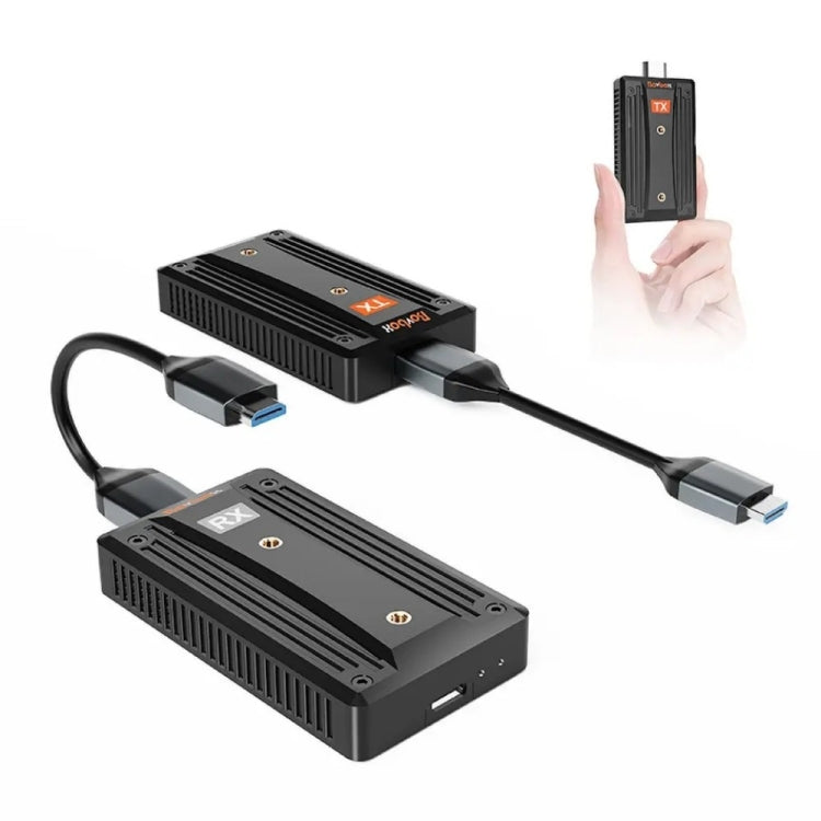 090 Mini HD Video Transmission Wireless Projector One to One Computer Image Transmission Wireless Rxtender - HoMEdemic™ 