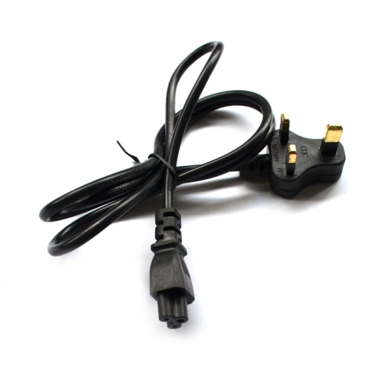 1.2m 3 Prong Style Small UK Notebook Power Cord, Small UK Plug, Length: 1.2m - HoMEdemic™ 