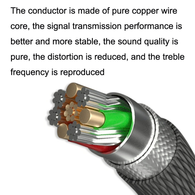 1.2m For Sennheiser HD518 / HD558 / HD598 / M40X / M50X Headset Upgrade Cable - HoMEdemic™ 