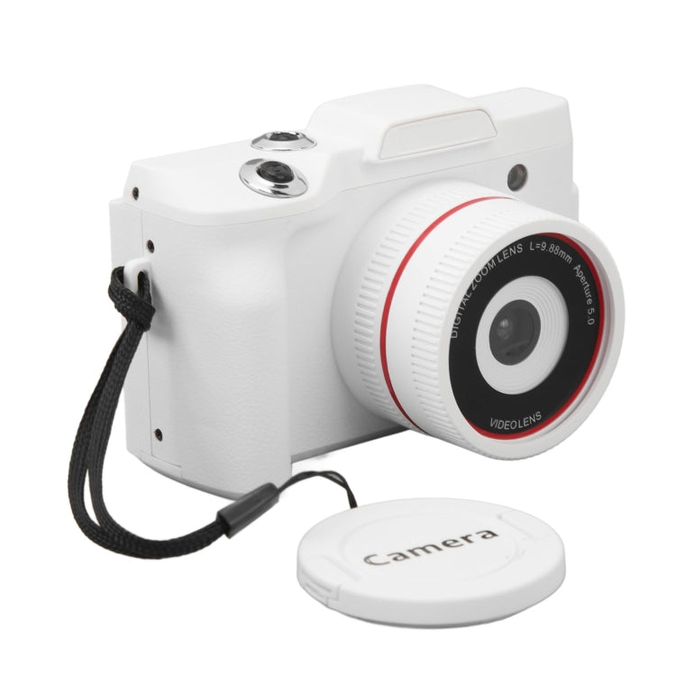 1.3 Mega Pixel Interpolation Flip Screen  Interchangeable Lens Digital Camera, 2.4 inch LCD, Full HD 720P Recording, Infrared Lens, EIS, White, Black - HoMEdemic™ 