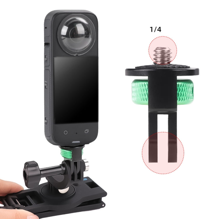 1/4 inch Screw Adjustable Metal Action Camera Adapter(Green Black) - HoMEdemic™ 