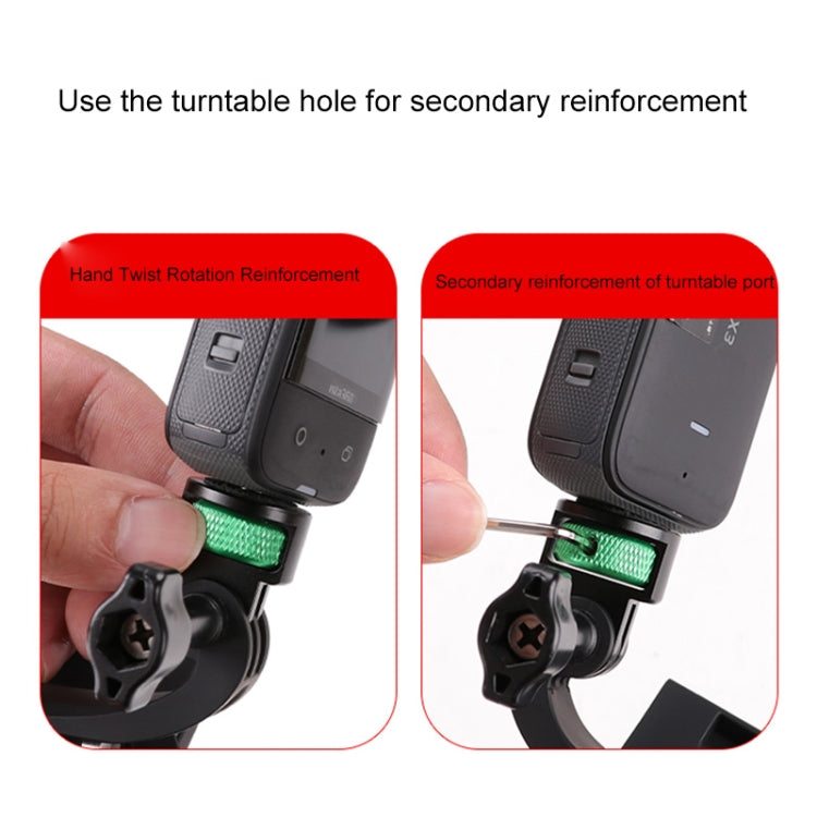 1/4 inch Screw Adjustable Metal Action Camera Adapter(Green Black) - HoMEdemic™ 