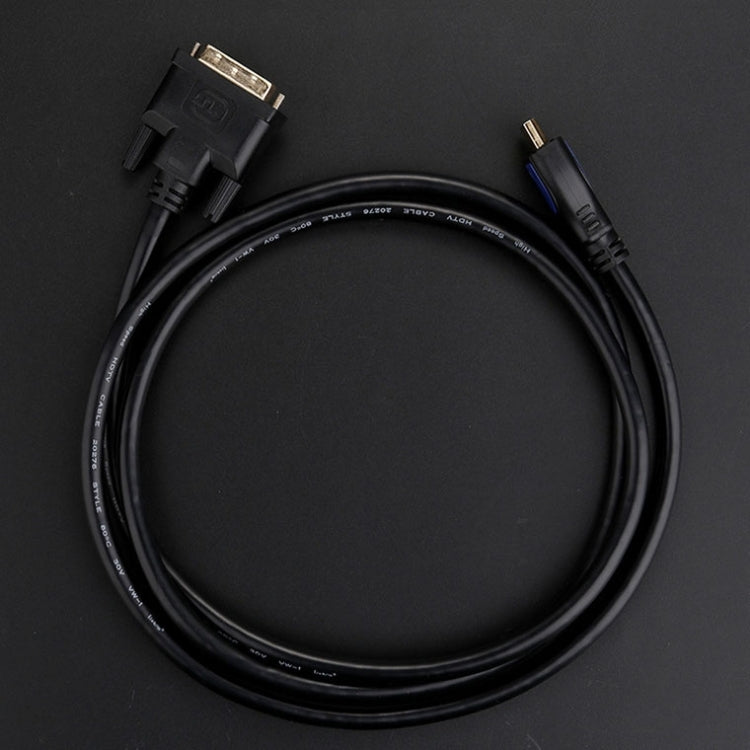 1.5m HDMI To DVI 24+1P 1080P Two-Way HD Cable For Connecting Computer To Monitor - HoMEdemic™ 