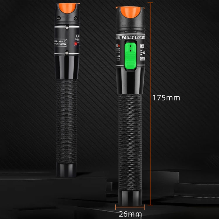 1-60 km Optical Fiber Red Light Pen 5/10/15/20/30/50/60MW Red Light Source Light Pen, Specification: 15mW Blue+Orange - HoMEdemic™ 