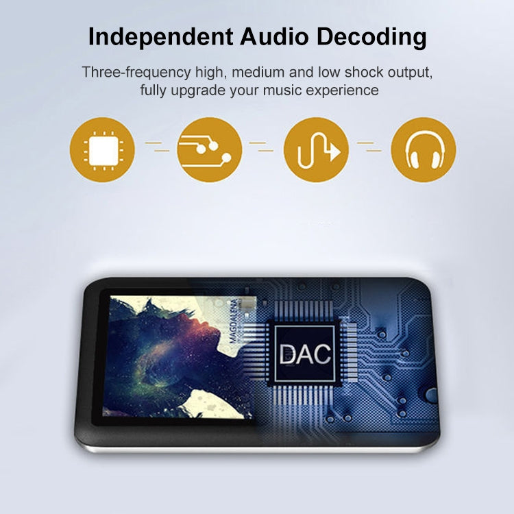 1.8 inch TFT Screen MP4 Player with TF Card Slot, Support Recorder, FM Radio, E-Book and Calendar - HoMEdemic™ 