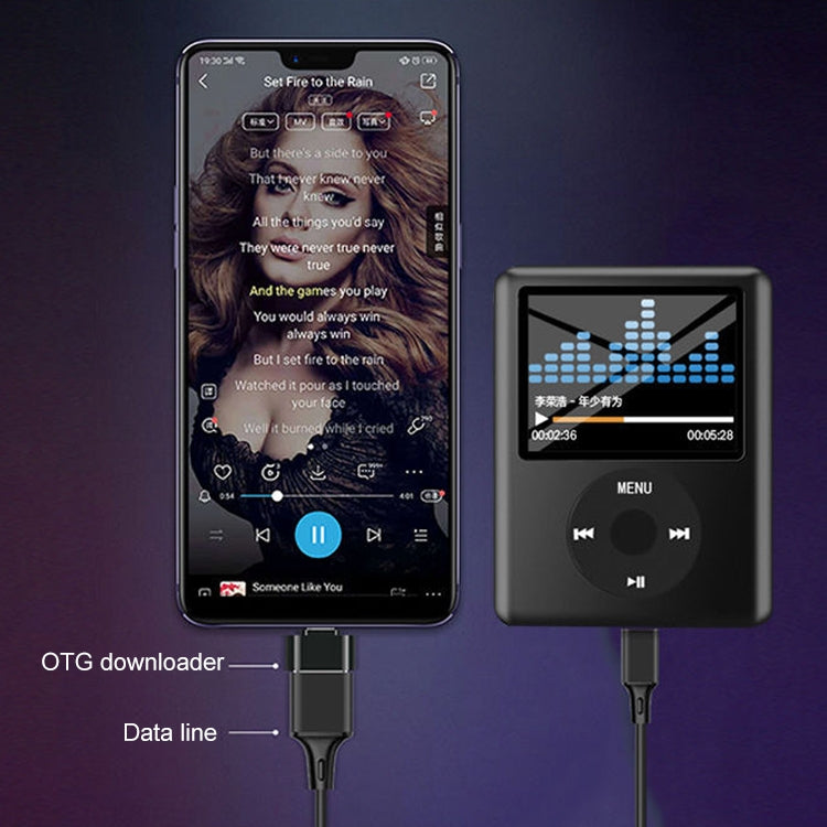 1.8 inch TFT Screen MP4 Player with TF Card Slot, Support Recorder, FM Radio, E-Book and Calendar - HoMEdemic™ 
