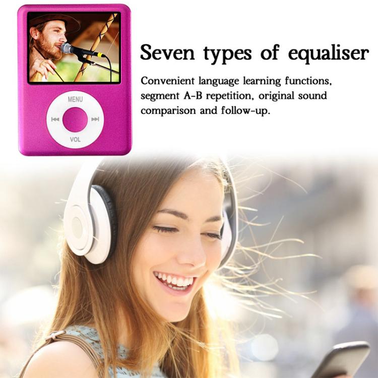 1.8 inch TFT Screen MP4 Player with TF Card Slot, Support Recorder, FM Radio, E-Book and Calendar - HoMEdemic™ 