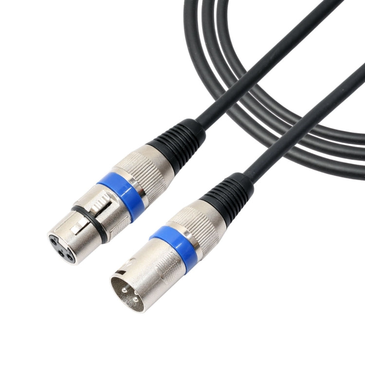 1.8m 3-Pin XLR Male to XLR Female MIC Shielded Cable Microphone Audio Cord, Length: 1.8m (Blue) - HoMEdemic™ 