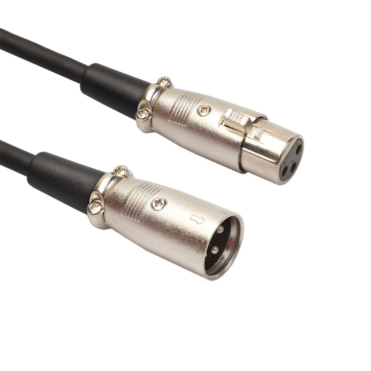 1.8m 3-Pin XLR Male to XLR Female Microphone Cable, Length: 1.8m - HoMEdemic™ 