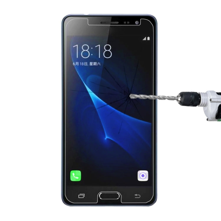 1 PCS For Galaxy J3 (2017) (EU Version) 0.26mm 9H Surface Hardness 2.5D Explosion-proof Non-full Screen Tempered Glass Screen Film, For Galaxy J3 (2017) (EU Version)(1 PC) - HoMEdemic™ 