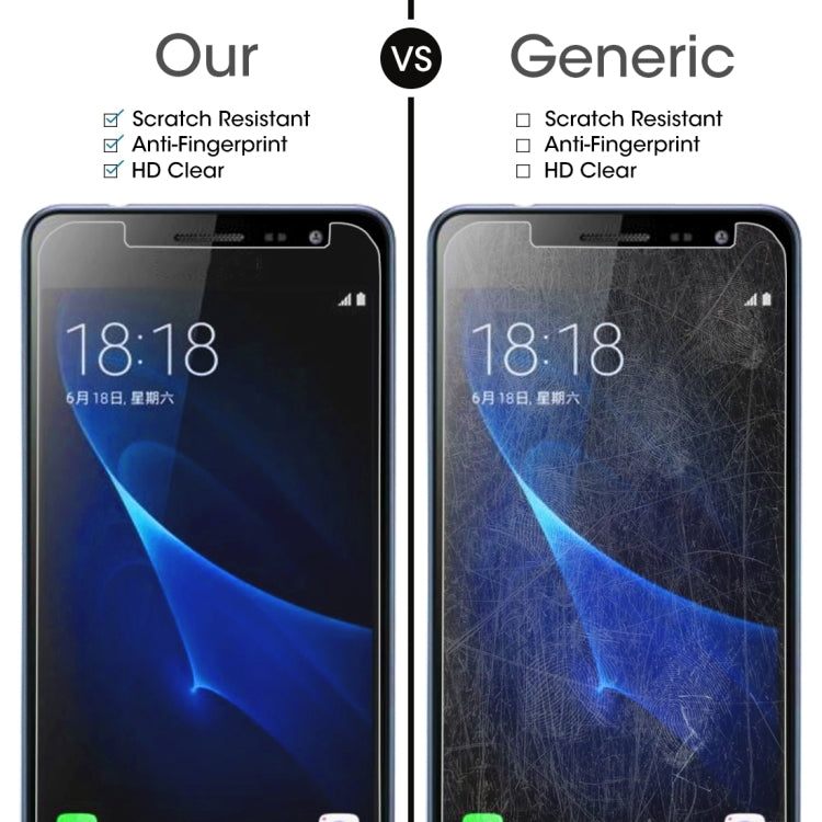 1 PCS For Galaxy J3 (2017) (EU Version) 0.26mm 9H Surface Hardness 2.5D Explosion-proof Non-full Screen Tempered Glass Screen Film, For Galaxy J3 (2017) (EU Version)(1 PC) - HoMEdemic™ 