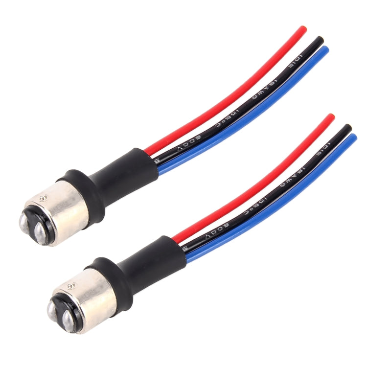 1 Pair 1157 / BAY15D Bulb Holder Base Male Socket with Wire, 1157 / BAY15D - HoMEdemic™ 