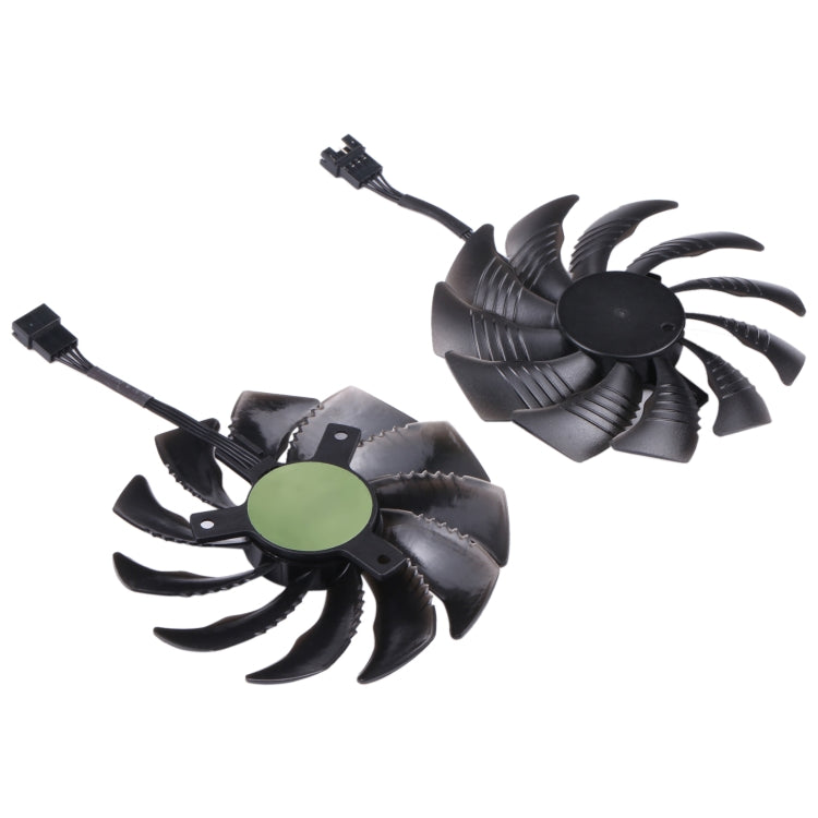 1 Pair 88MM 4 Pin Computer Graphics Card Cooling Fan For Gigabyte GeForce GTX1060 1070 GTX1050ti GTX960 RX570 RX470 - HoMEdemic™ 